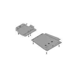 Mootorikaitse - Lexus LX / Toyota Land Cruiser (1997-2007)