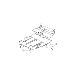 Mootorikaitse - Mitsubishi Outlander (2003-2006)