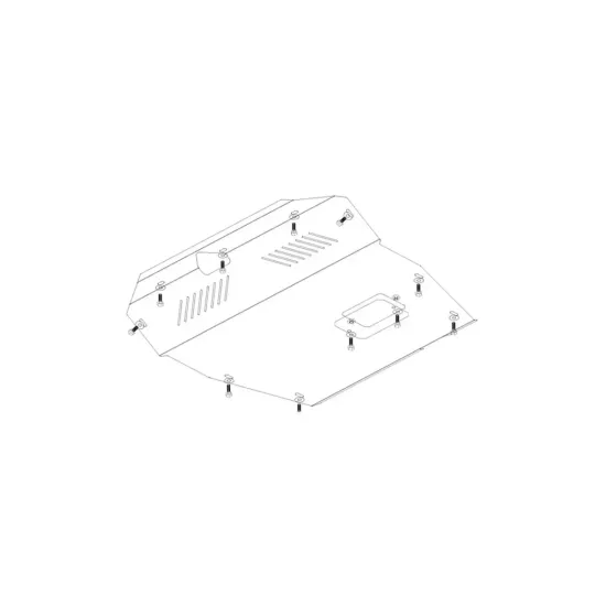 Mootorikaitse - Hyundai Santa Fe (2001-2006)