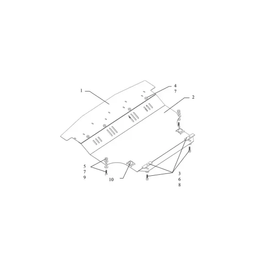 Mootorikaitse - Nissan Tiida (2004-2011)