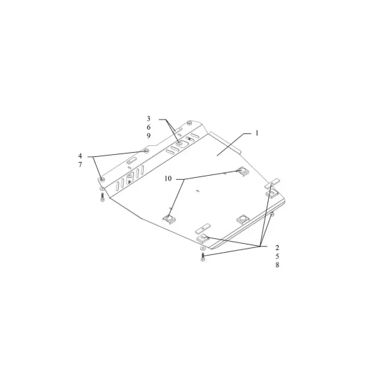 Mootorikaitse - Nissan Note (2005-2013)
