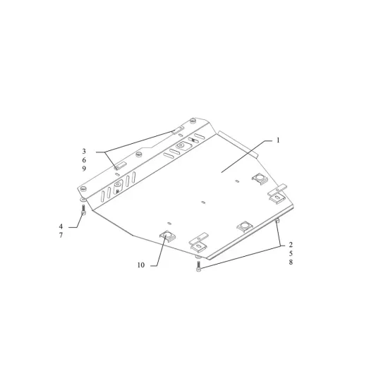 Mootorikaitse - Nissan Note (2005-2013)