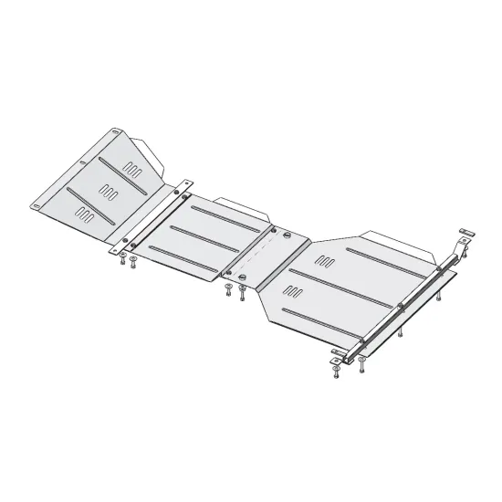 Mootorikaitse - Jeep Commander, Grand Cherokee (2004-2010)