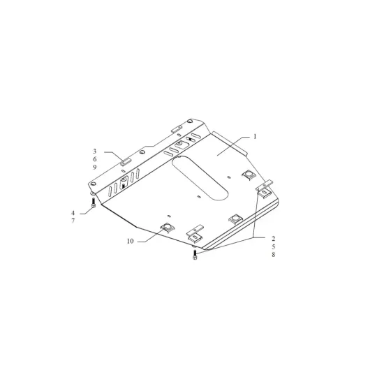 Mootorikaitse - Nissan Note (2005-2013)