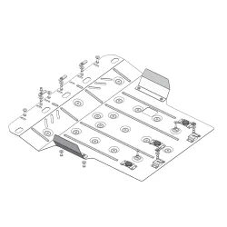 Mootorikaitse - Honda Civic (2006-2012)