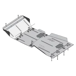 Mootorikaitse - Nissan Navara, Pathfinder (2005-2012)