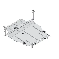 Mootorikaitse - Citroen С-Crosser / Peugeot 4007 (2007-2013)