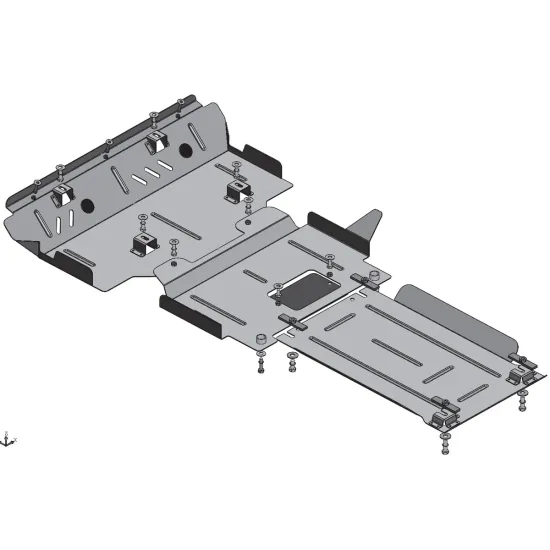 Mootorikaitse - Toyota Land Cruiser 150 (2009-2023)