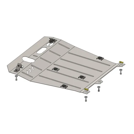 Mootorikaitse - Citroen C4 Aircross / Mitsubishi ASX, Outlander / Peugeot 4008 (2010-2017)
