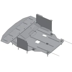 Mootorikaitse - Hyundai I-40 (2011-)