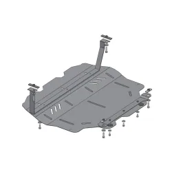 Mootorikaitse - Skoda Octavia / Volkswagen Caddy, Touran (2004-2019)