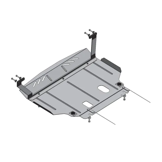 Mootorikaitse - Ford B-Max, Courier/Tourneo Courier, Fiesta (2012-2018)