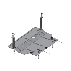 Mootorikaitse - Seat Mii / Skoda Citigo / Volkswagen Up (2012-)