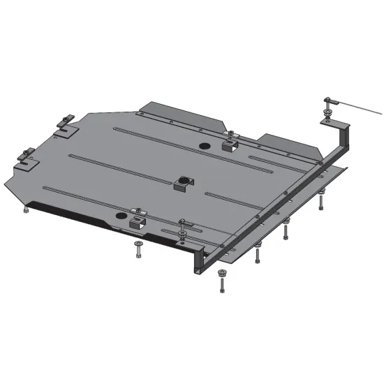 Käigukasti kaitse - Toyota Land Cruiser 120 (2002-2009)