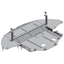 Mootorikaitse - Hyundai Sonata (2015-2019)