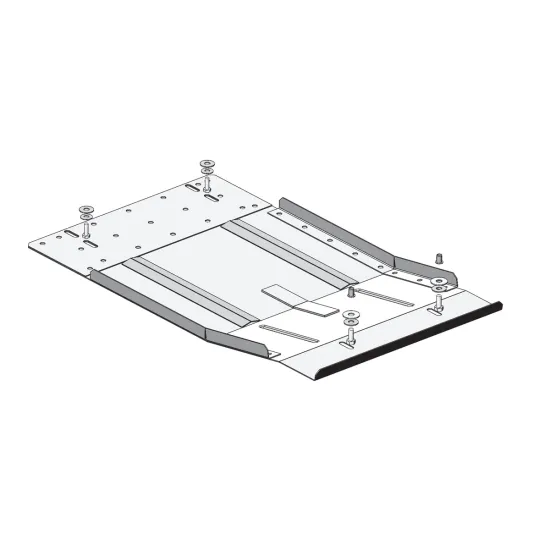 Vahekasti kaitse - Mitsubishi Pajero (2015-)
