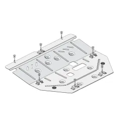Mootorikaitse - Renault Megane, Scenic, Talisman (2015-2017)