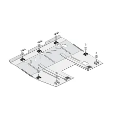 Mootorikaitse - Citroen С8, Jumpy / Fiat Scudo / Peugeot 807, Expert (2002-2016)
