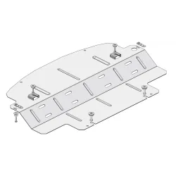 Radiaatori kaitse - Mercedes-Benz R-class (2005-2014)