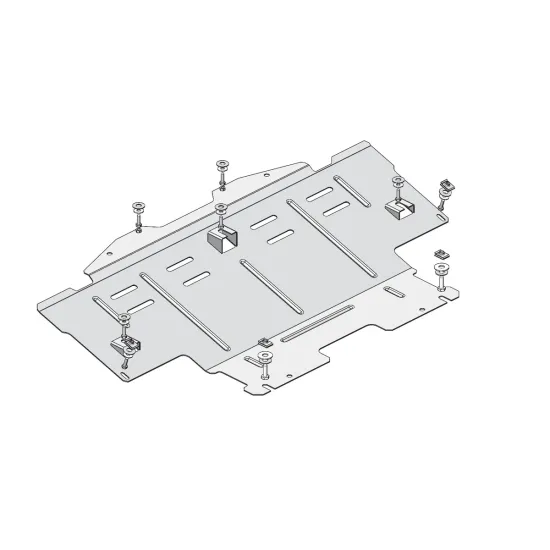 Radiaatori kaitse - Mercedes-Benz GL (2006-2012)