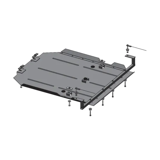 Käigukasti kaitse - Toyota Land Cruiser 120 (2002-2009)