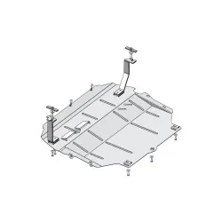 Mootorikaitse - Volkswagen Passat (2010-2015)