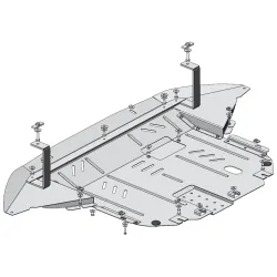 Mootorikaitse - Hyundai Santa Fe (2018-2020)