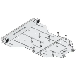 Mootorikaitse - Audi Q7 / Bentley Bentayga / Volkswagen Touareg (2015-2018)