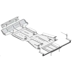Mootorikaitse - Toyota Hilux (2015-2020)