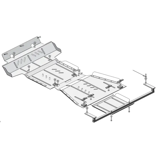 Mootorikaitse - Toyota Hilux (2015-2020)