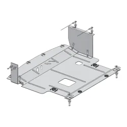 Mootorikaitse - Ford Courier/Tourneo Courier (2018-2023)