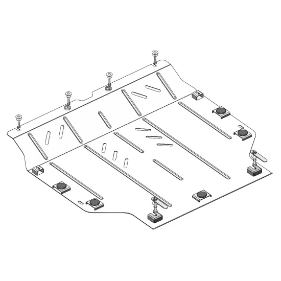 Mootorikaitse - Lexus UX / Toyota C-HR (2016-2023)