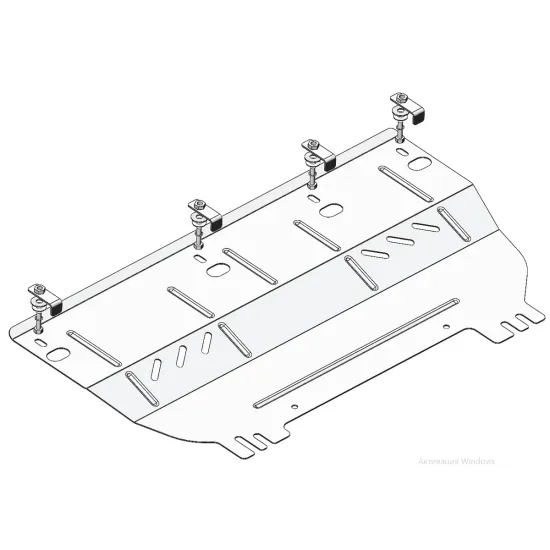 Mootorikaitse - Citroen C3 Aircross / Opel Crossland (2017-2024)