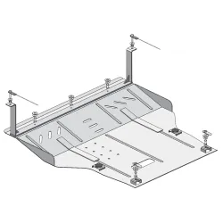 Mootorikaitse - Audi A3 / Seat Leon, Toledo / Skoda Octavia / Volkswagen New Beetle, Bora, Golf (1996-2010)