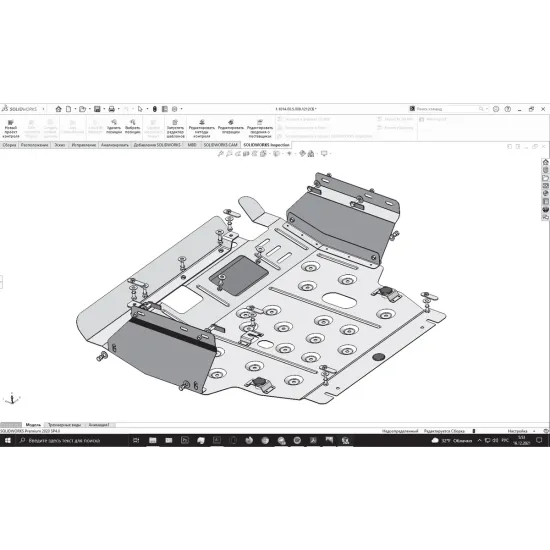 Mootorikaitse - Jeep Patriot (2011-2017)