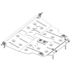 Mootorikaitse - Toyota Avensis (2003-2009)