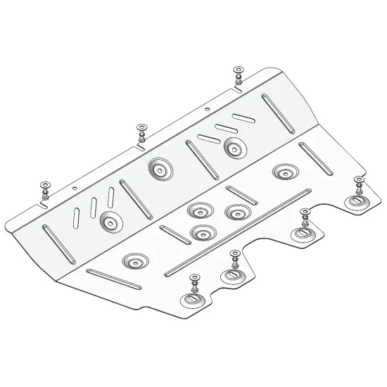 Mootorikaitse - Jeep Cherokee (2013-2019)