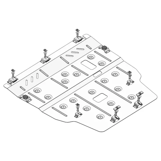 Mootorikaitse - Infiniti Q30, QX30 / Mercedes-Benz CLA, GLA, A-class, B-class (2012-2019)