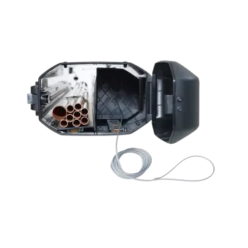 Conduit box midwall