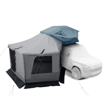 Approach awning 2 walls M