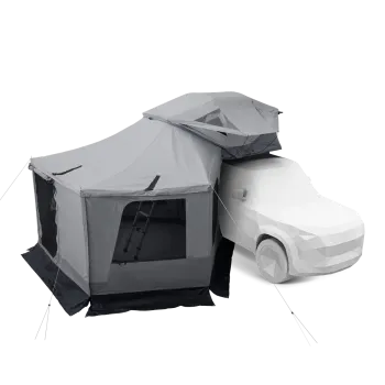 Approach awning 2 walls M