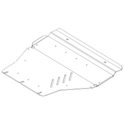 Mootori ja käigukasti kaitse - Volkswagen T6 (2015 -)