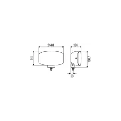 Lisatuli (KAUG) HELLA JUMBO 320 XENON Ref.37.5