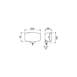 Lisatuli Hella Jumbo 320 FF+GAB Ref.37.5 +