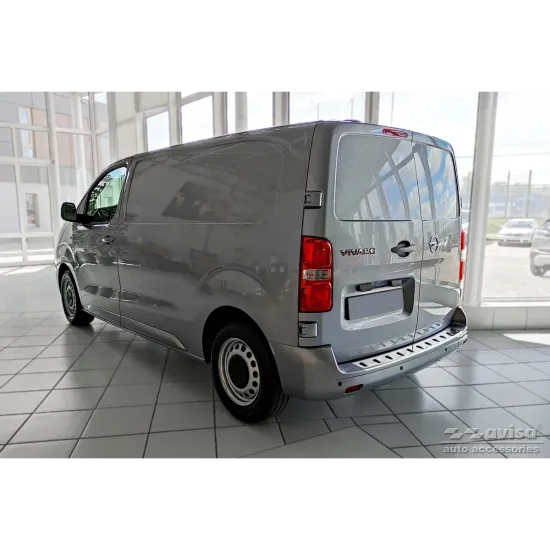 Tagumise põrkeraua kaitse - Citroen Jumpy / Space Tourer // Peugeot Traveller // Toyota Proace Verso (2016-) Opel Vivaro / Zafira (2019-)