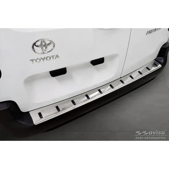 Tagumise põrkeraua kaitse - Citroen Berlingo / Berlingo Multispace // Peugeot Partner (2008-) Fiat Doblo (2022-) Opel Combo Cargo / Combo-e Life // Peugeot Rifter (2018-) Toyota Proace City / Proace City Verso (2019-)