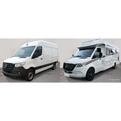 Topsihoidja viimistlusraam - Mercedes Sprinter (2018-)