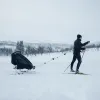 Thule Chariot 2 cross-country skiing kit