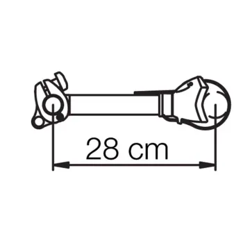 Rattahoidja tarvik THULE Omnibike 2 raami hoidik 28cm