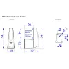 Ukselukk THULE OMNISTOR Cab Lock 2tk (Ducato/Jumper/Boxer)